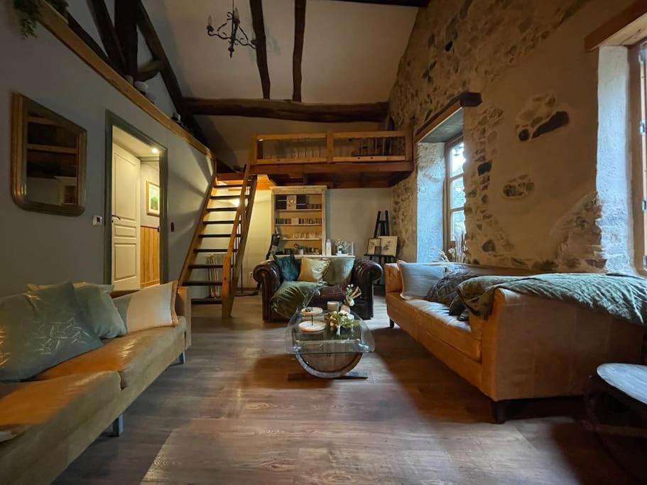 Maison Vigneron - Maison Et Studio Saint-Didier-sur-Beaujeu Eksteriør billede
