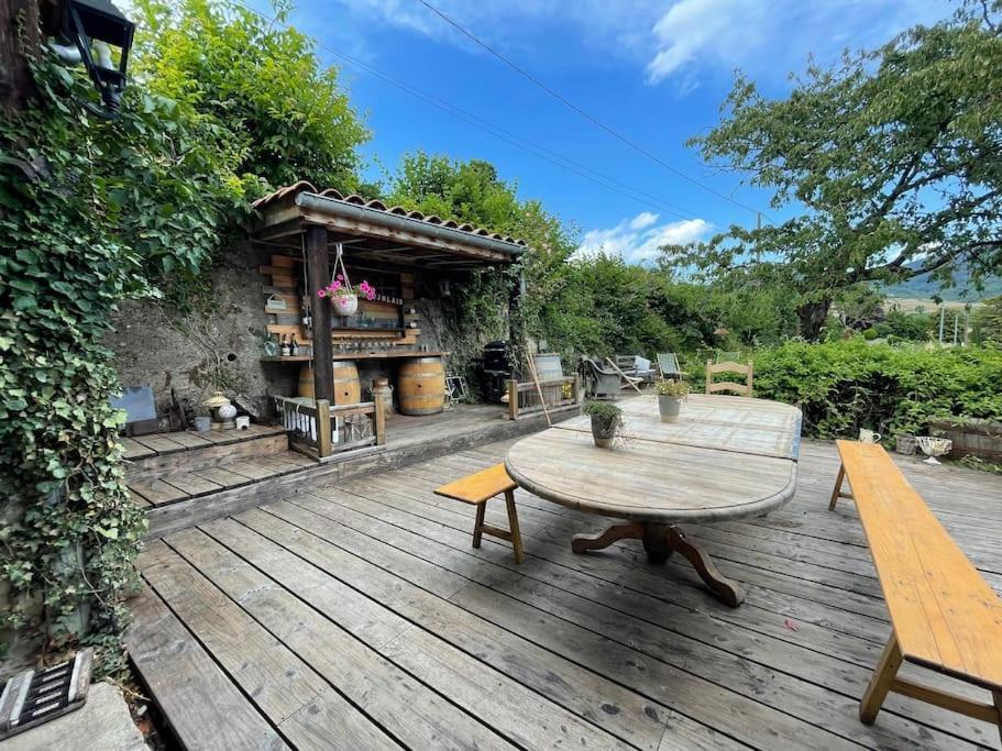 Maison Vigneron - Maison Et Studio Saint-Didier-sur-Beaujeu Eksteriør billede